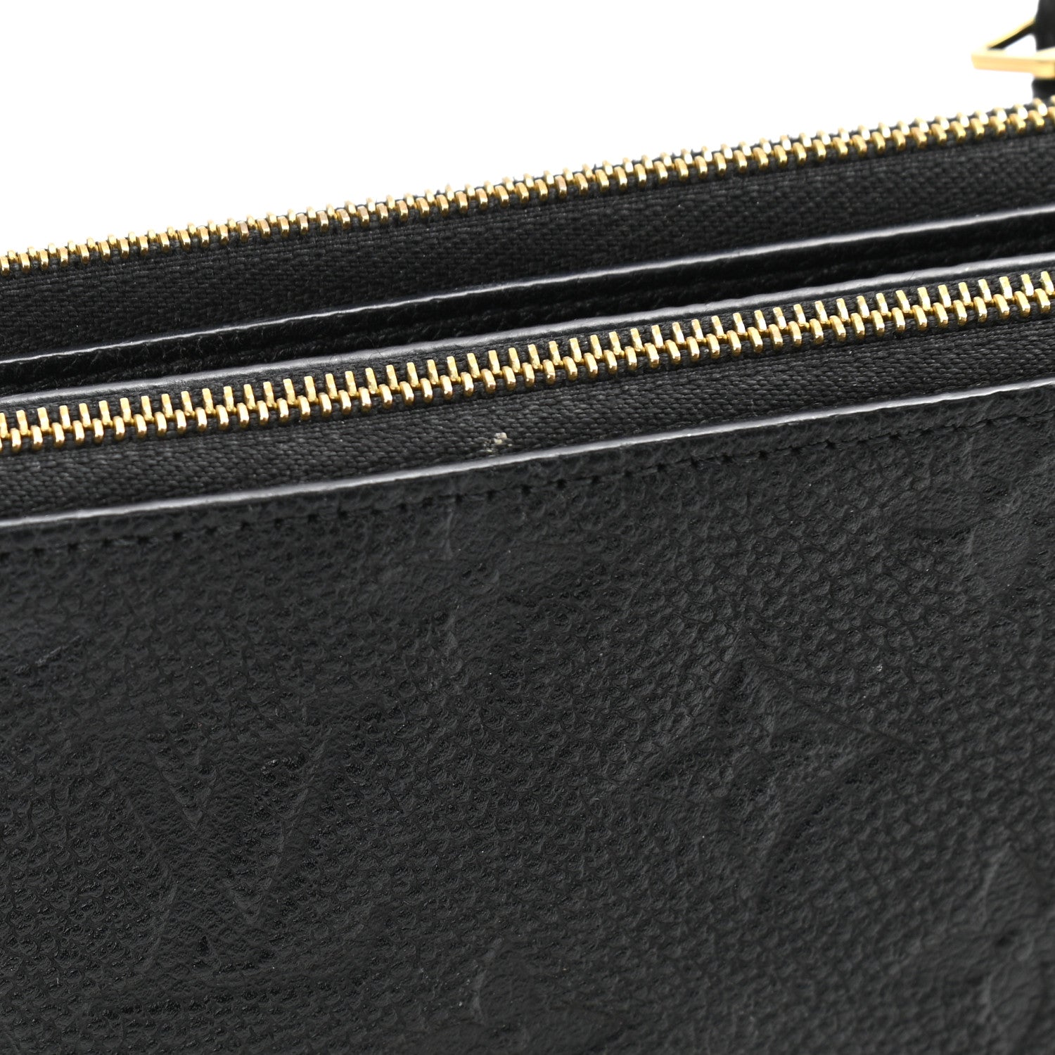 Louis Vuitton Empreinte Double Zip Pochette Black 12 of 12