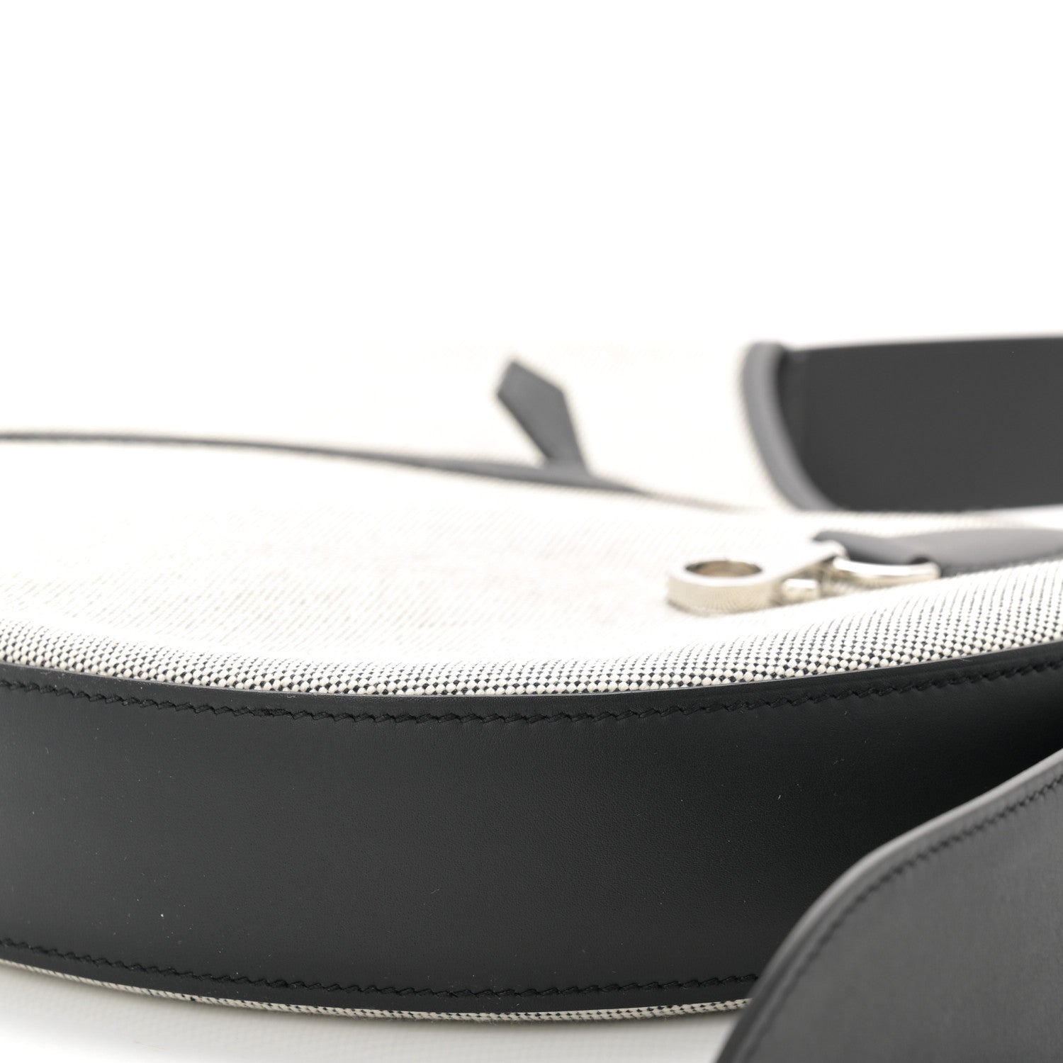 Hermes Canvas Swift Arcon Ecru Black 10 of 12