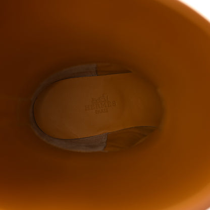 Hermes Heritage Calfskin Kelly Jumping Boots 36.5 Naturel 8 of 8