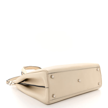Gucci Grainy Calfskin Medium Zumi Top Handle Bag Mystic White 4 of 12