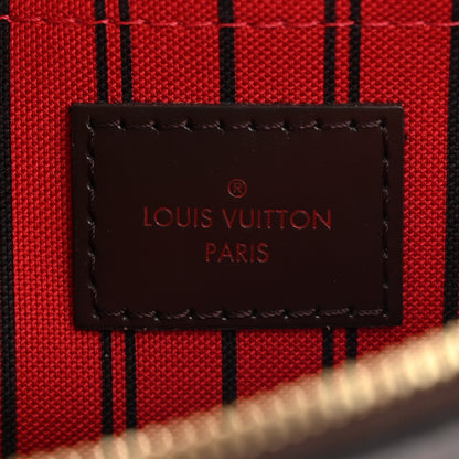 Louis Vuitton Damier Ebene Neverfull MM GM Pochette 6 of 7