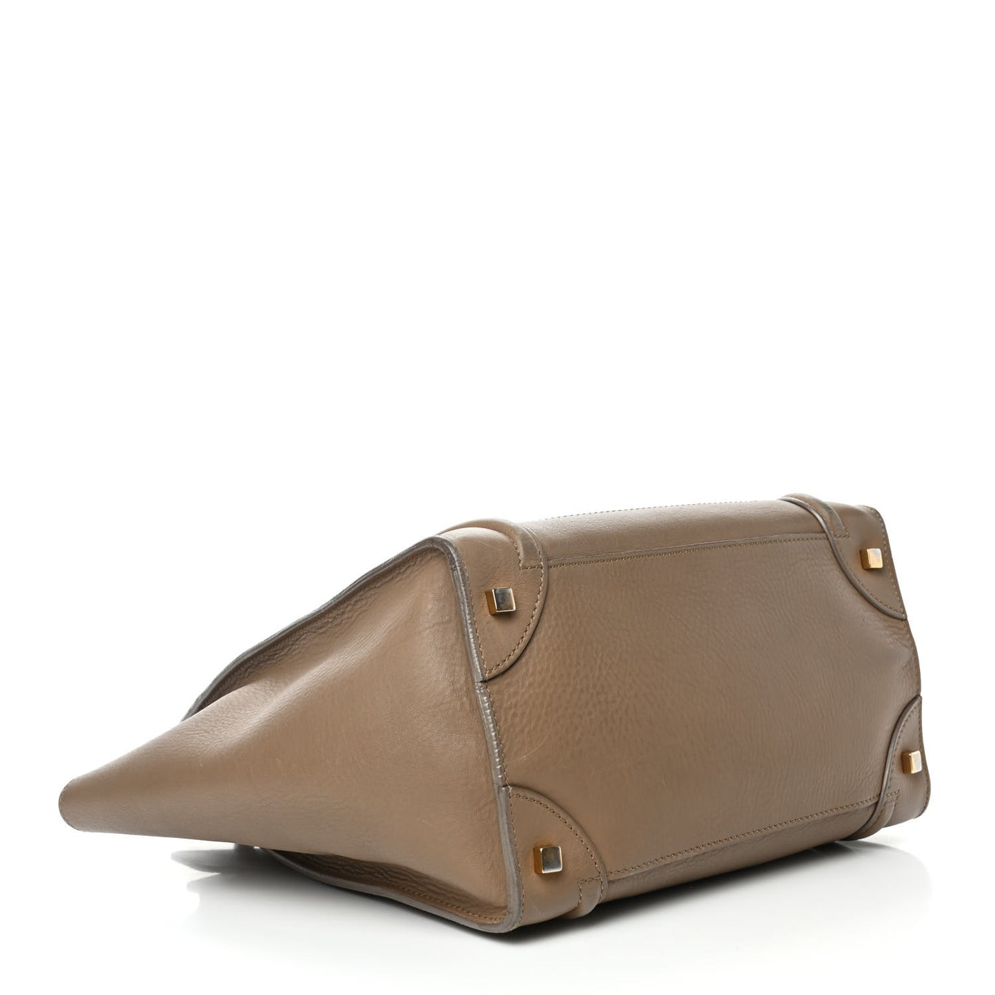 Smooth Calfskin Mini Luggage Camel