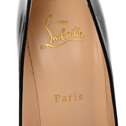 Christian Louboutin Patent Pigalle Follies 100 Pumps 37 Black 7 of 10