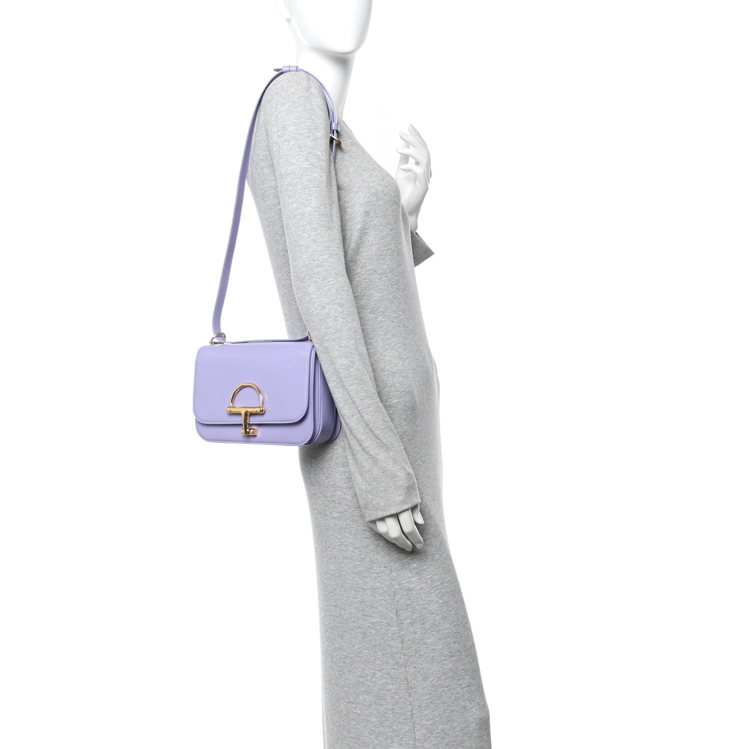Gucci Spice Lux Nappa Siena Small Shoulder Bag Lapis 2 of 11