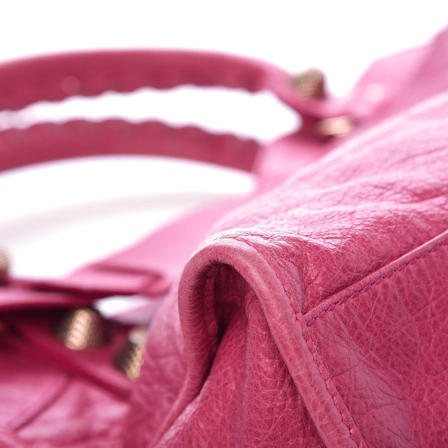 Balenciaga Agneau Giant 21 Rose Gold Hardware City Cyclamen Fucsia 12 of 12