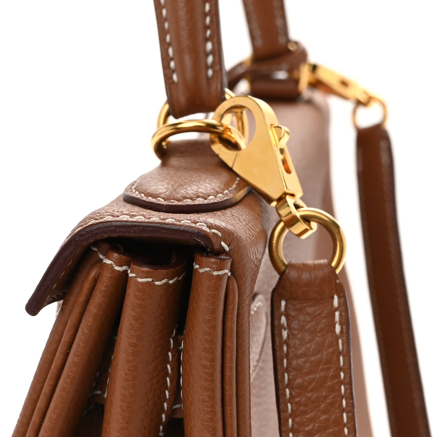 Hermes Togo Kelly Retourne 28 Gold 12 of 12