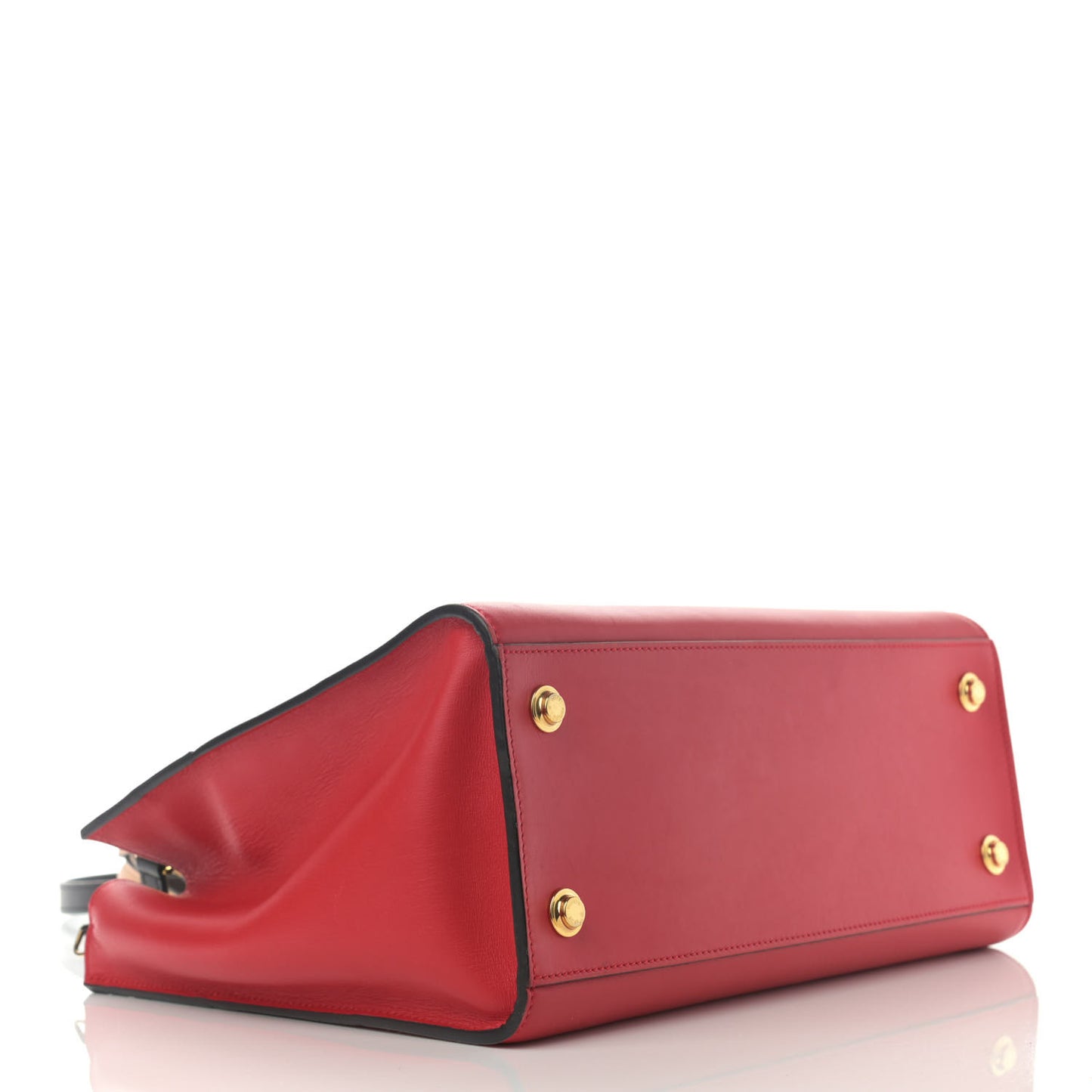 Calfskin City Steamer MM Rouge Black