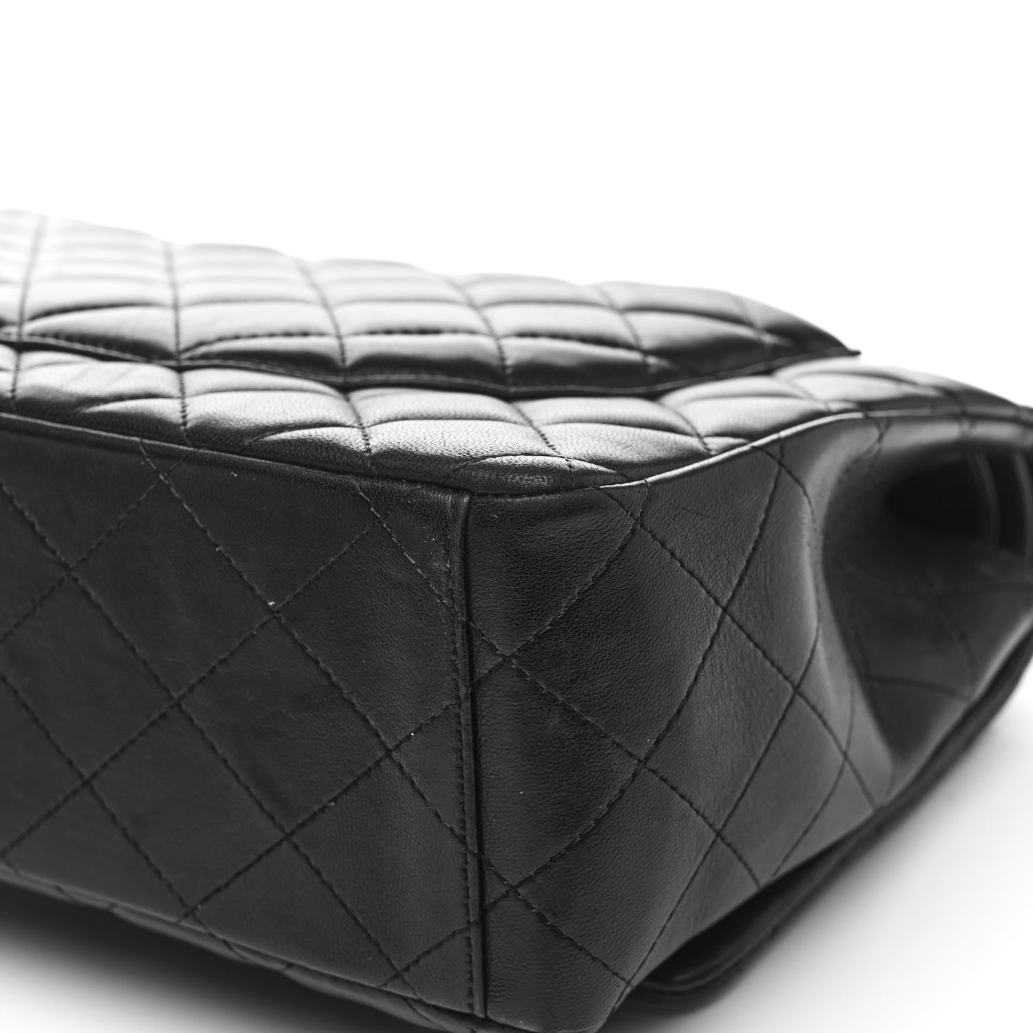 Chanel Lambskin Quilted Maxi Double Flap Black 20 of 20
