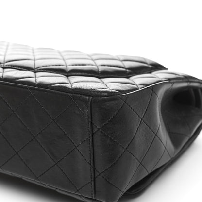 Chanel Lambskin Quilted Maxi Double Flap Black 20 of 20