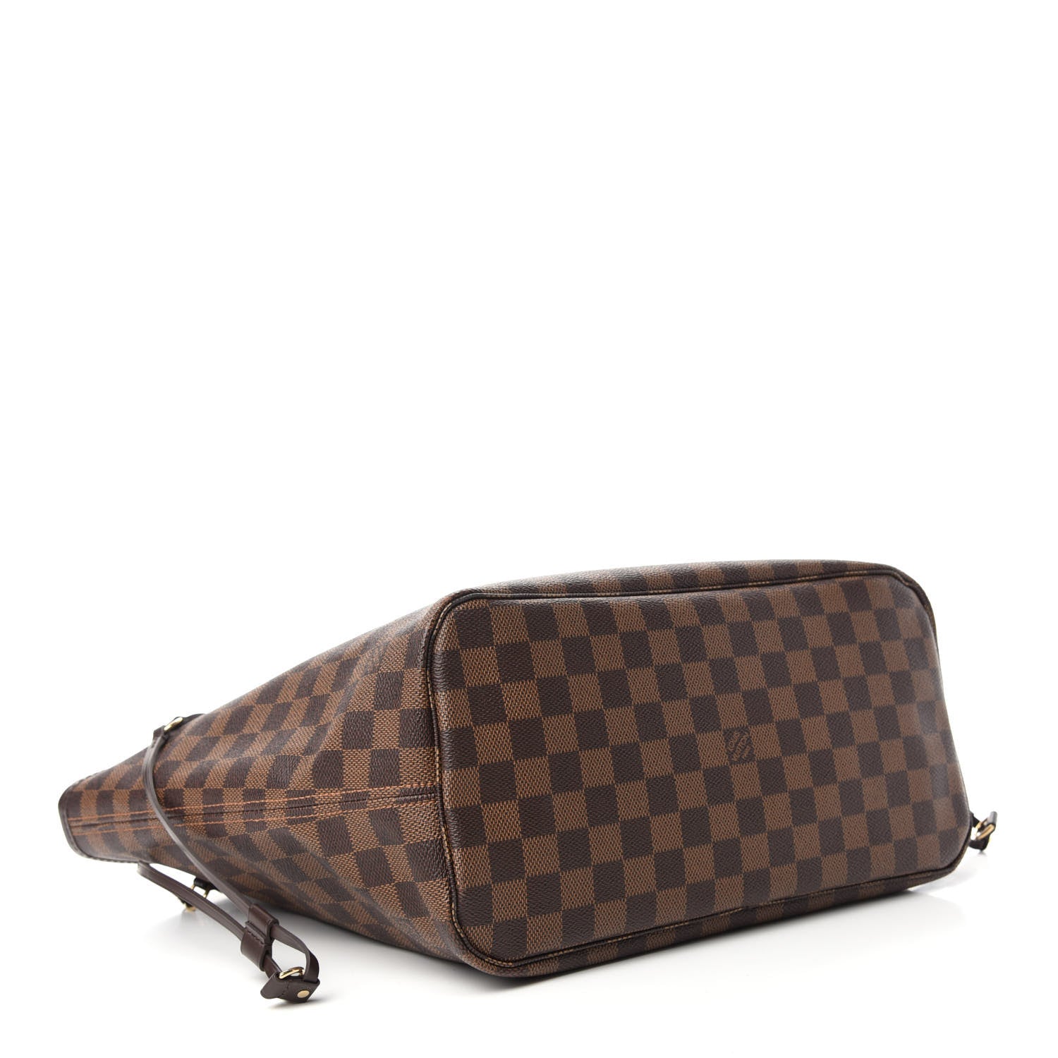 Louis Vuitton Damier Ebene Neo Neverfull MM Rose Ballerine 4 of 11