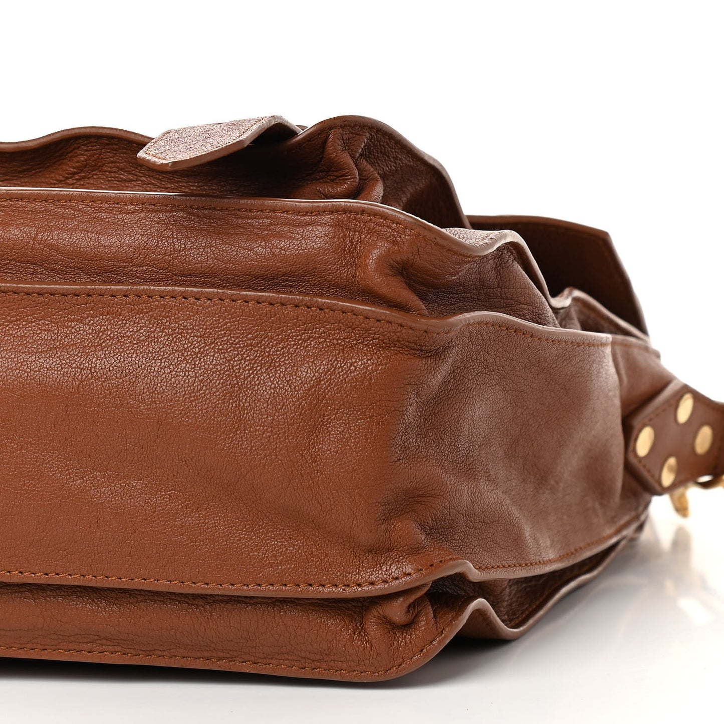 Lambskin Medium PS1 Satchel Saddle
