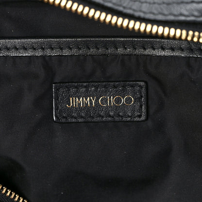 Jimmy Choo Nylon Zebra Candice Belt Bag Black White 6 of 8