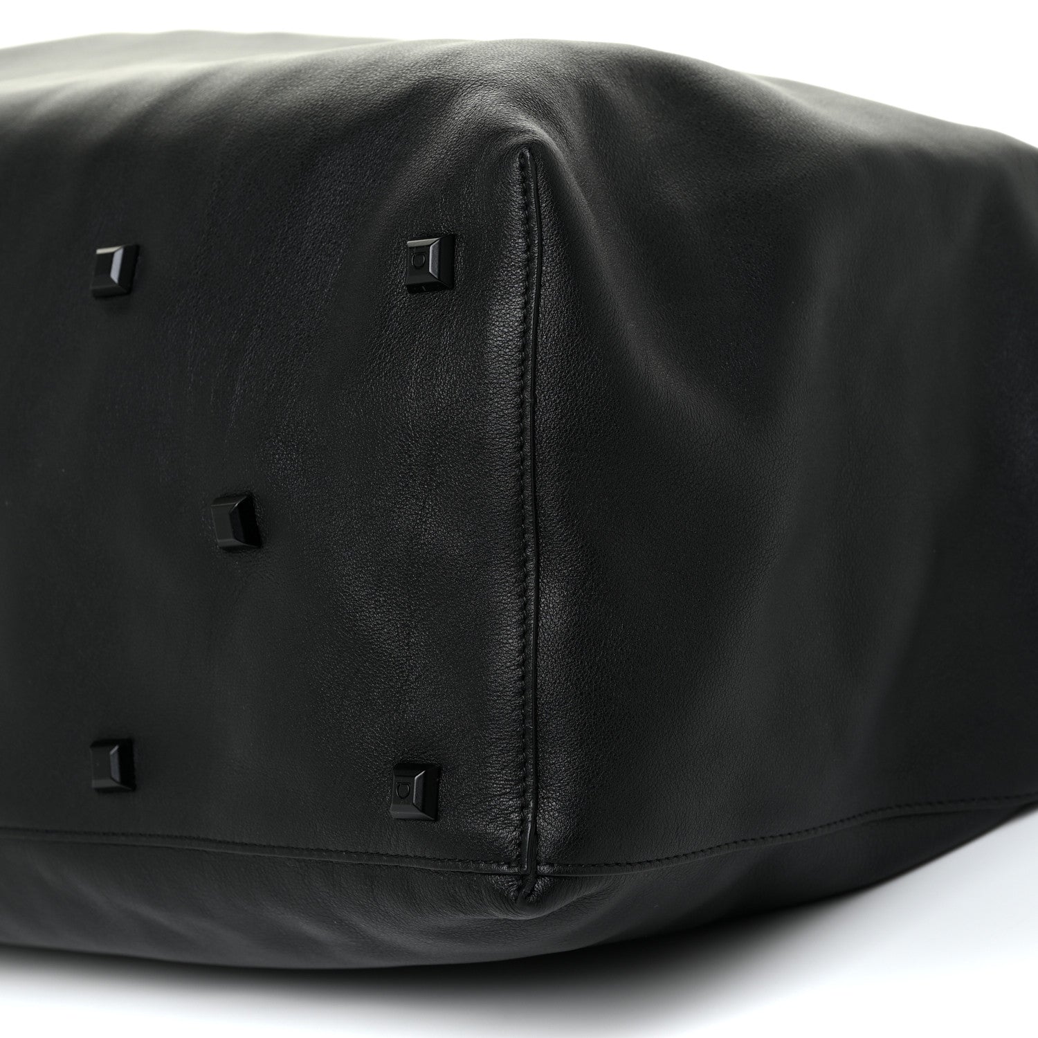 Salvatore Ferragamo Soft Calfskin Studio Tote Black 7 of 10