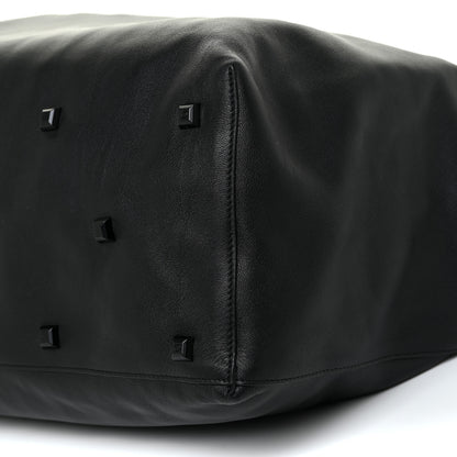Salvatore Ferragamo Soft Calfskin Studio Tote Black 7 of 10
