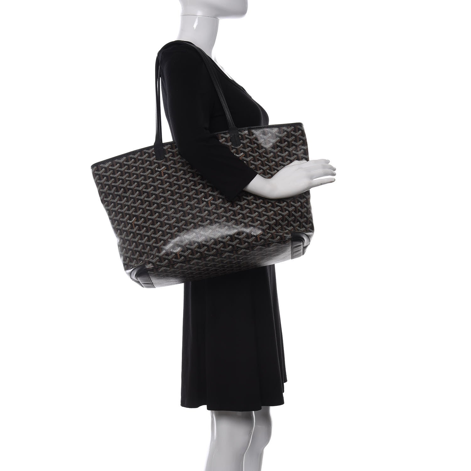 Goyard Goyardine Artois MM Black 2 of 10