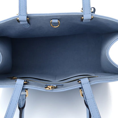 Louis Vuitton Empreinte Monogram Giant By The Pool Onthego MM Summer Blue 5 of 8
