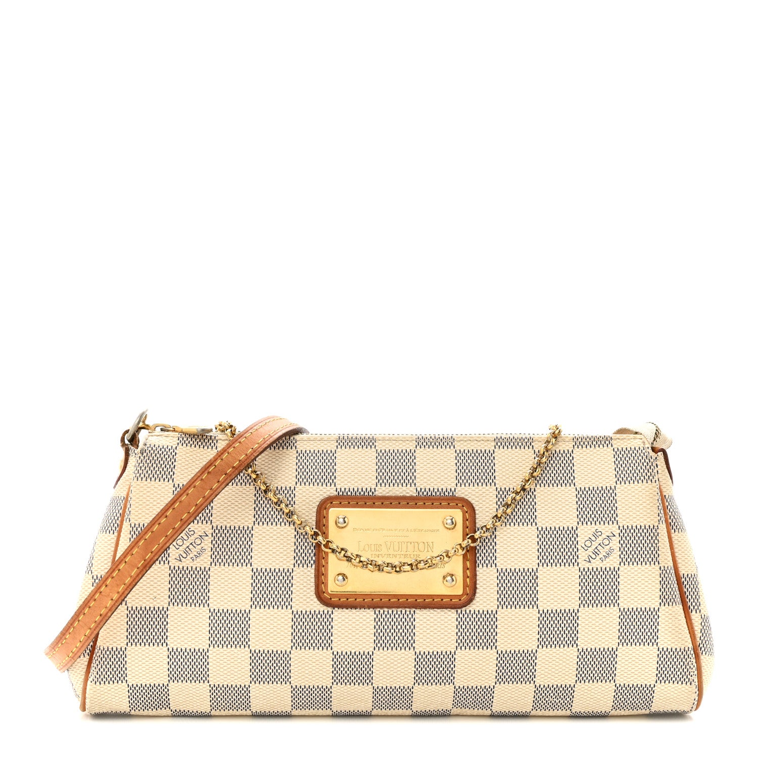 Louis Vuitton Damier Azur Eva Clutch 1 of 14