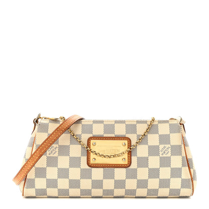 Louis Vuitton Damier Azur Eva Clutch 1 of 14