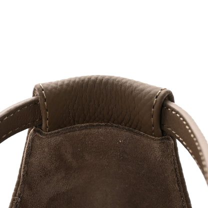 Hermes Epsom Santorini Sandals 36 Etoupe 13 of 13