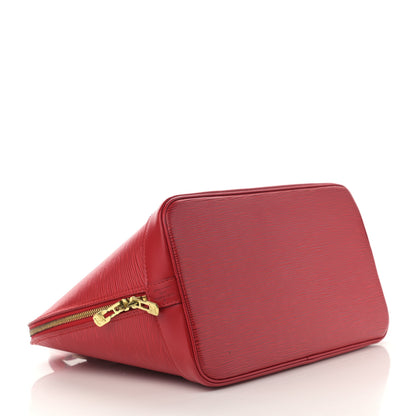 Louis Vuitton Epi Alma PM Castillan Red 4 of 13