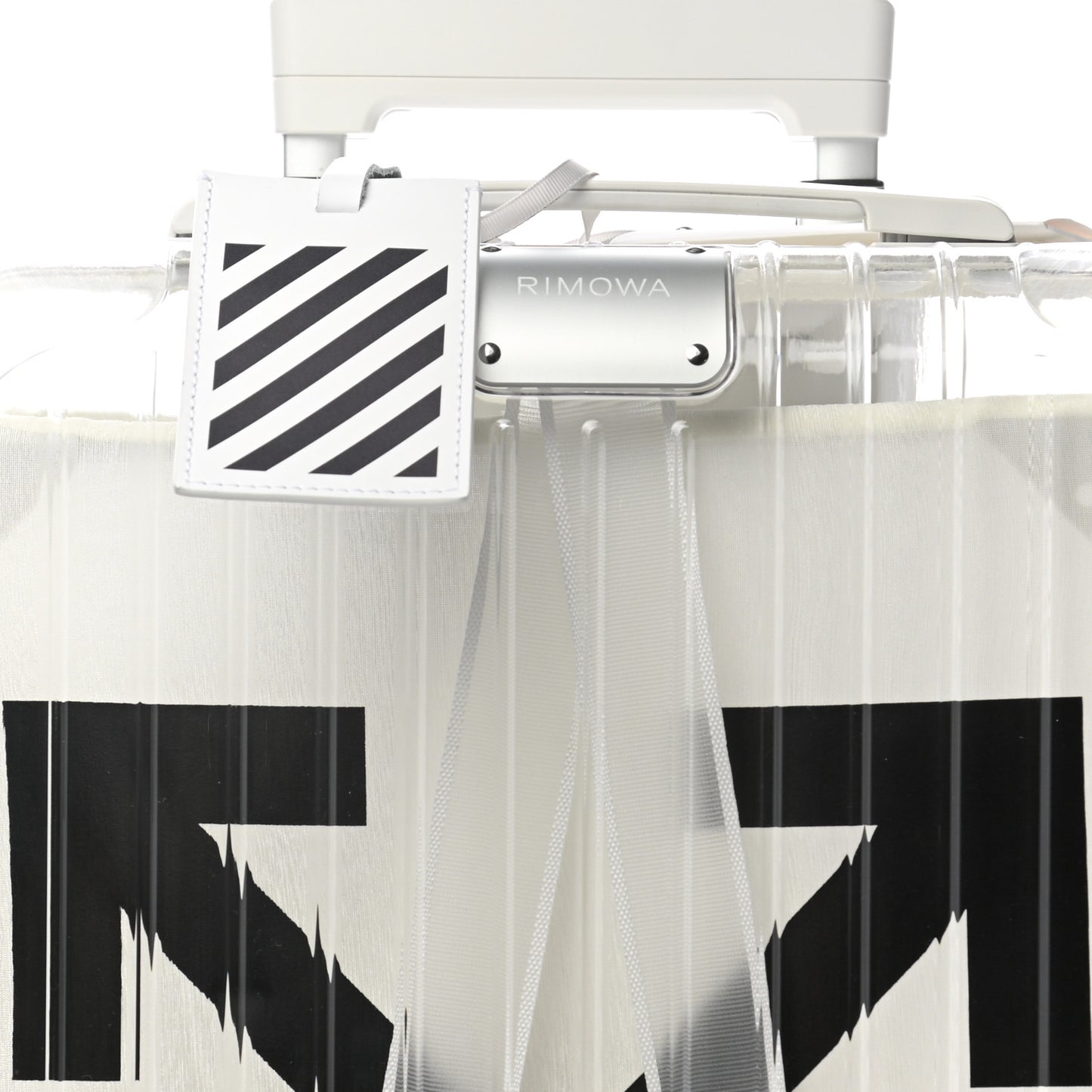 X RIMOWA Polycarbonate Luggage Transparent