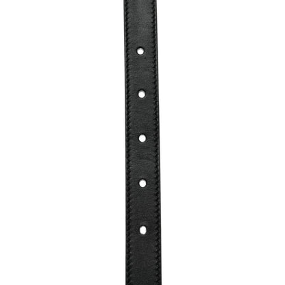 Gucci Calfskin Double G 20mm Belt 80 32 Black 3 of 6