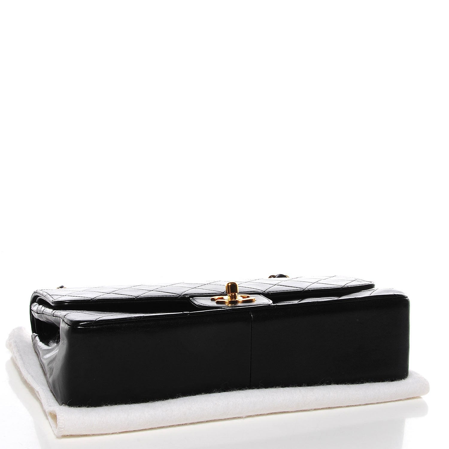 Chanel Lambskin Medium Double Flap Black 4 of 8