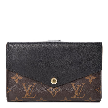 Louis Vuitton Monogram Pallas Compact Wallet Black 1 of 10
