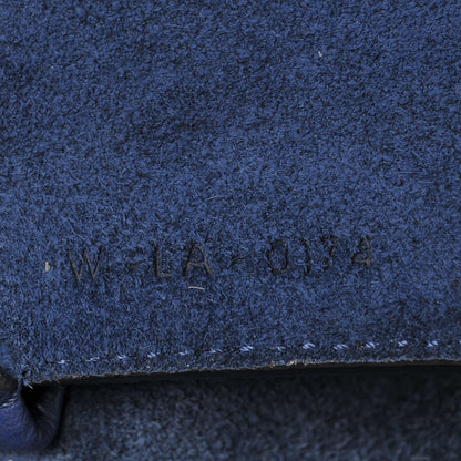 Celine Soft Grained Calfskin Small Belt Cabas Phantom Indigo 7 of 9
