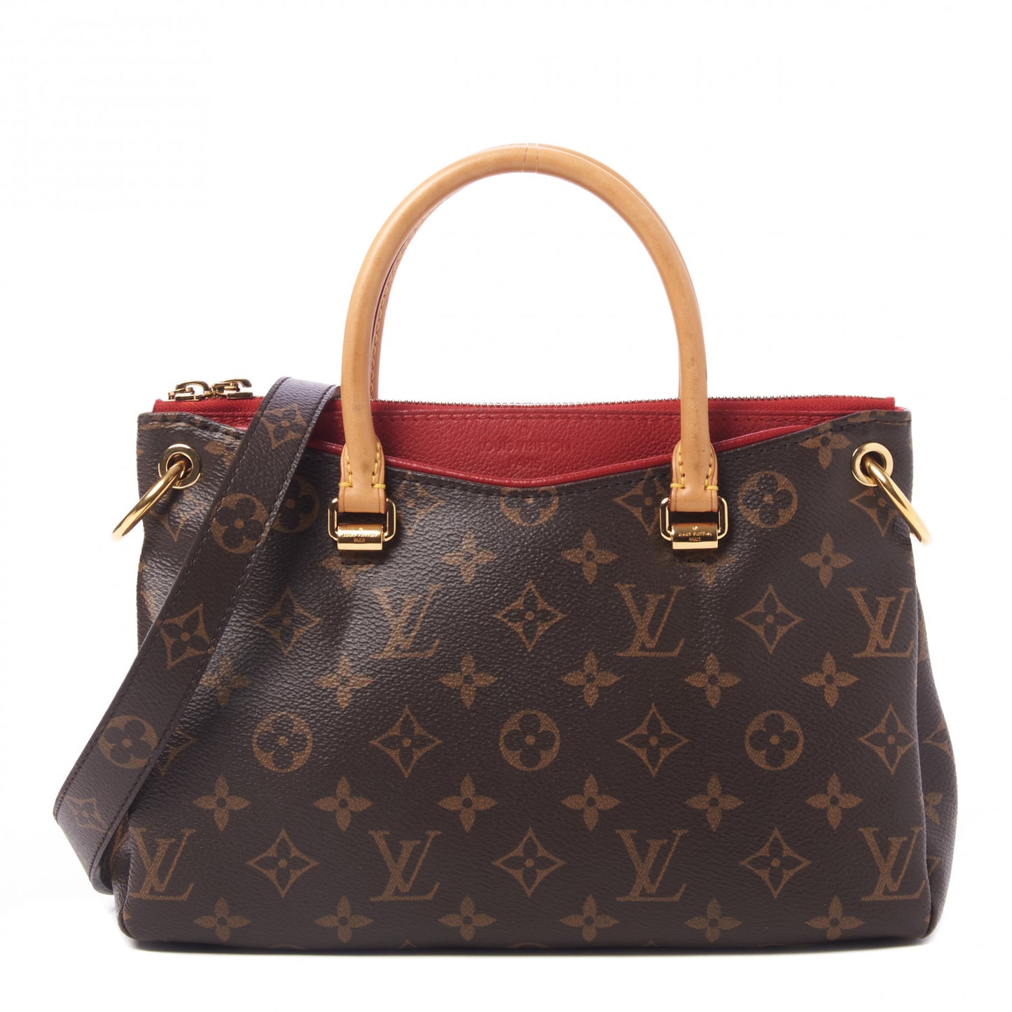 Monogram Pallas BB Cherry