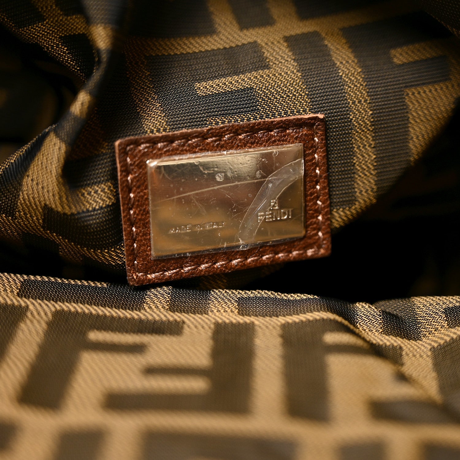 Fendi Nappa Nuvolata Spy Cognac 6 of 11