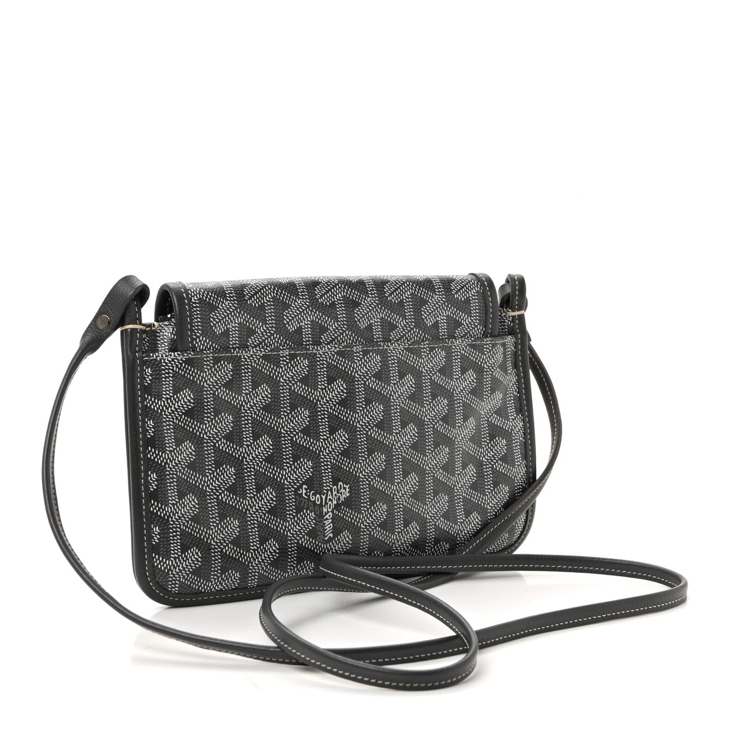 Goyardine Plumet Wallet Clutch Grey