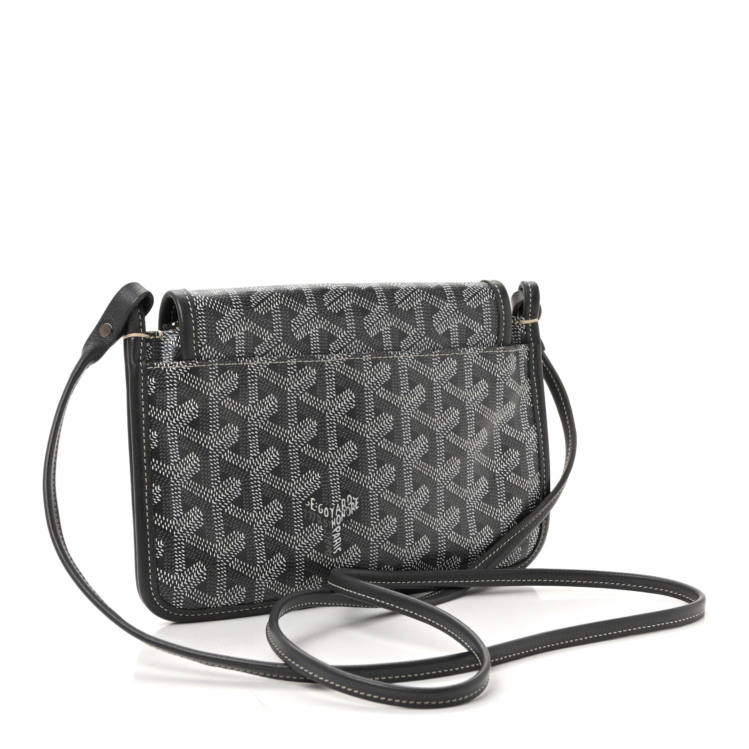 Goyard Goyardine Plumet Wallet Clutch Grey 3 of 9