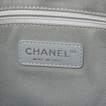 Chanel Woven Straw Raffia Small Deauville Tote White 6 of 8