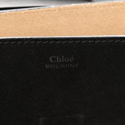 Chloe Suede Smooth Calfskin Drew Shoulder Bag Black 5 of 10