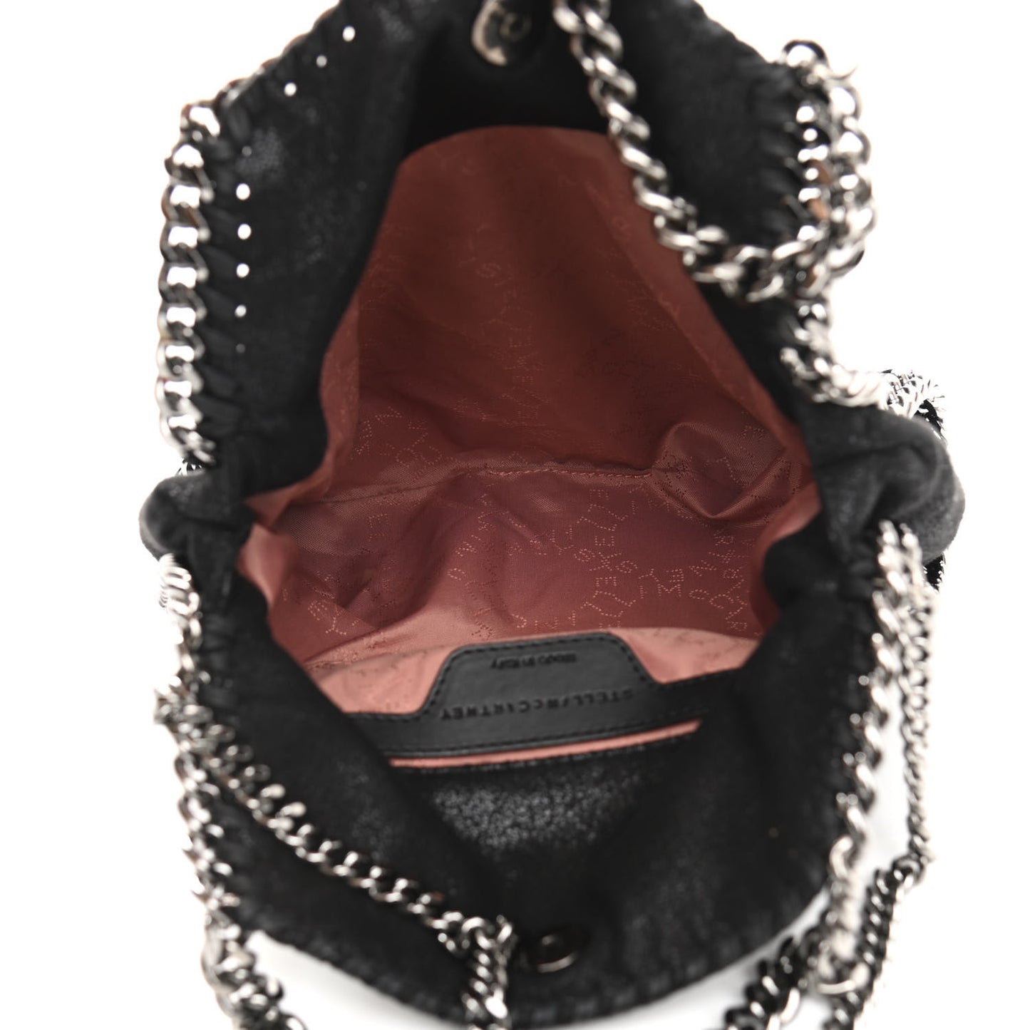 Shaggy Deer Falabella Mini Crossbody Bag Black