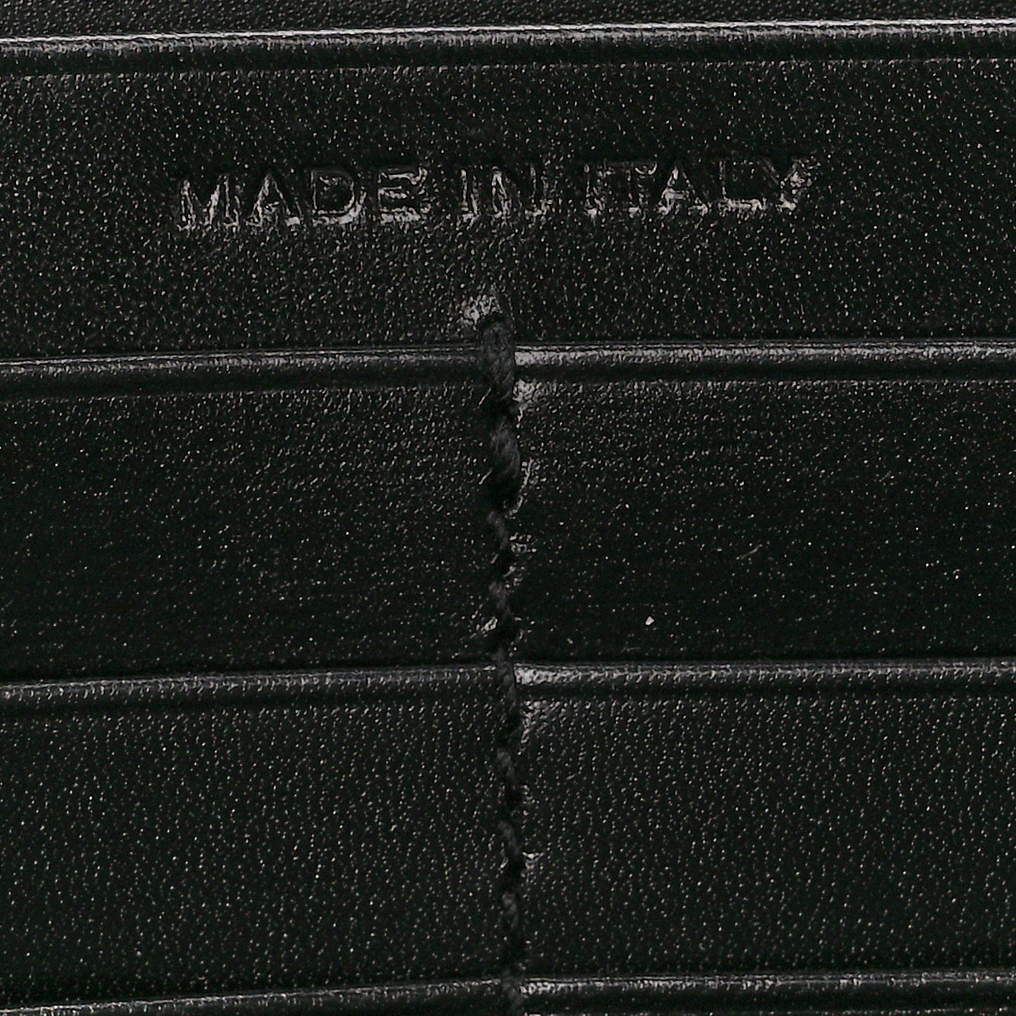 Smooth Calfskin Classic Monogram Cassandre Wallet Black