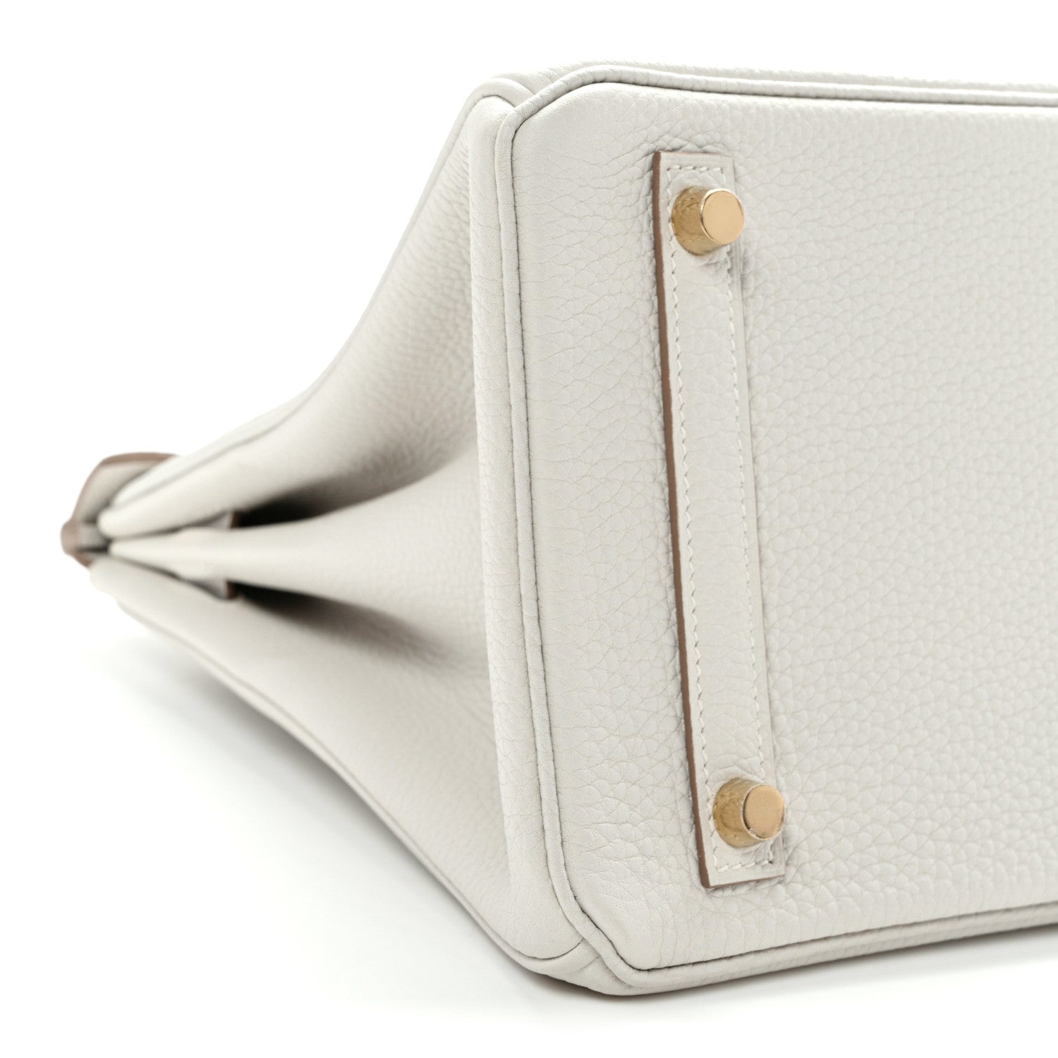 Hermes Togo Birkin 30 Gris Pale 9 of 13