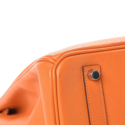 Hermes Epsom Birkin 35 Orange 39 of 49