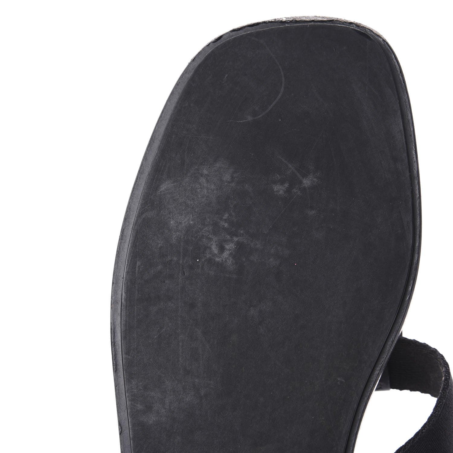 Gucci Patent Calfskin Cardinal Thong Sandals 39 Black 8 of 9
