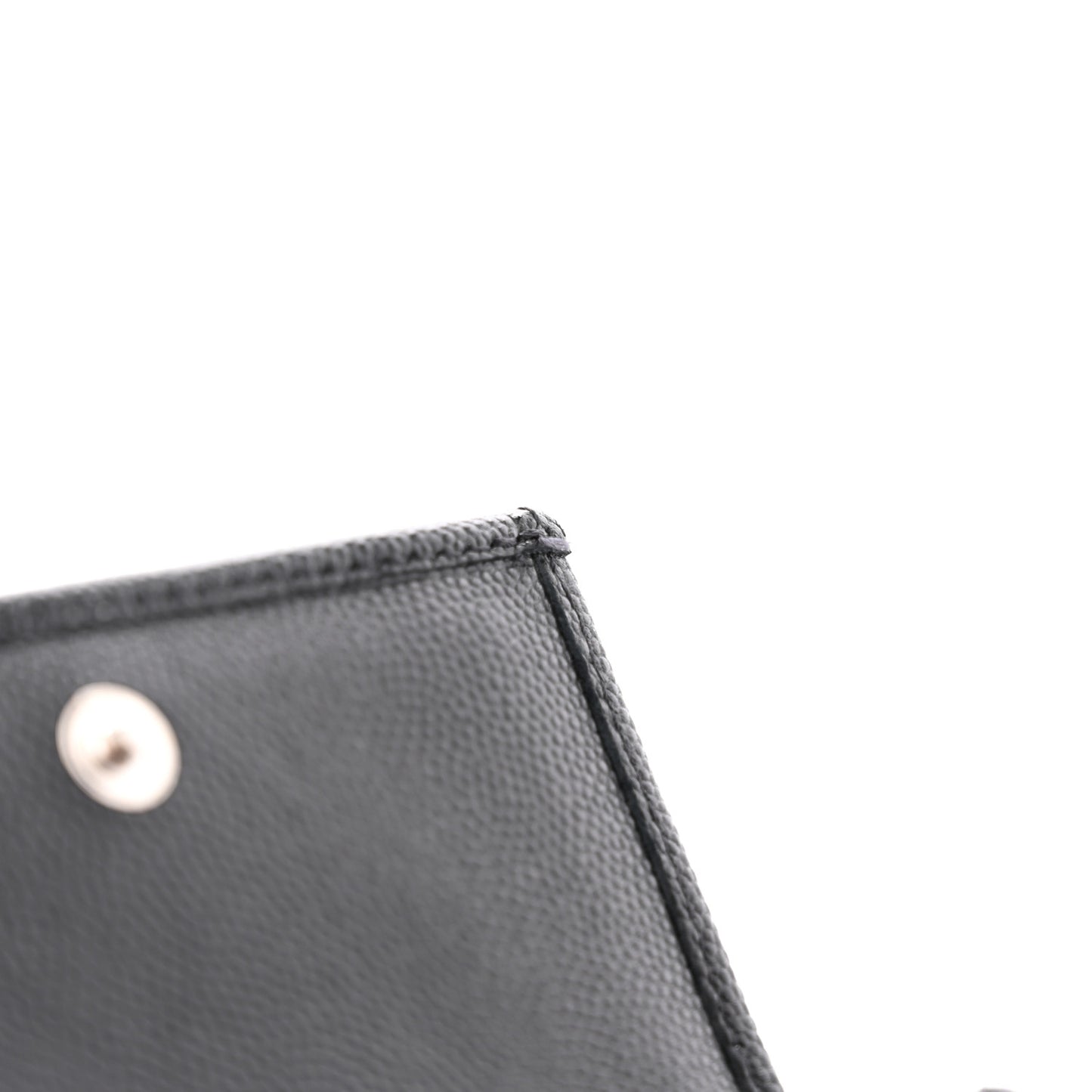 Caviar Quilted Double Flap Wallet Black