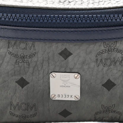 MCM Visetos Medium Belt Bag Phantom Grey 7 of 11