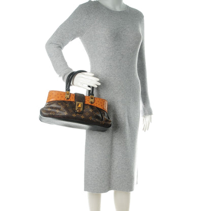 Louis Vuitton Monogram Ostrich Macha Waltz 2 of 7