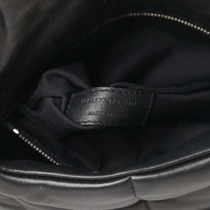 Saint Laurent Lambskin Quilted Small Loulou Puffer Monogram Chain Satchel Black 7 of 10