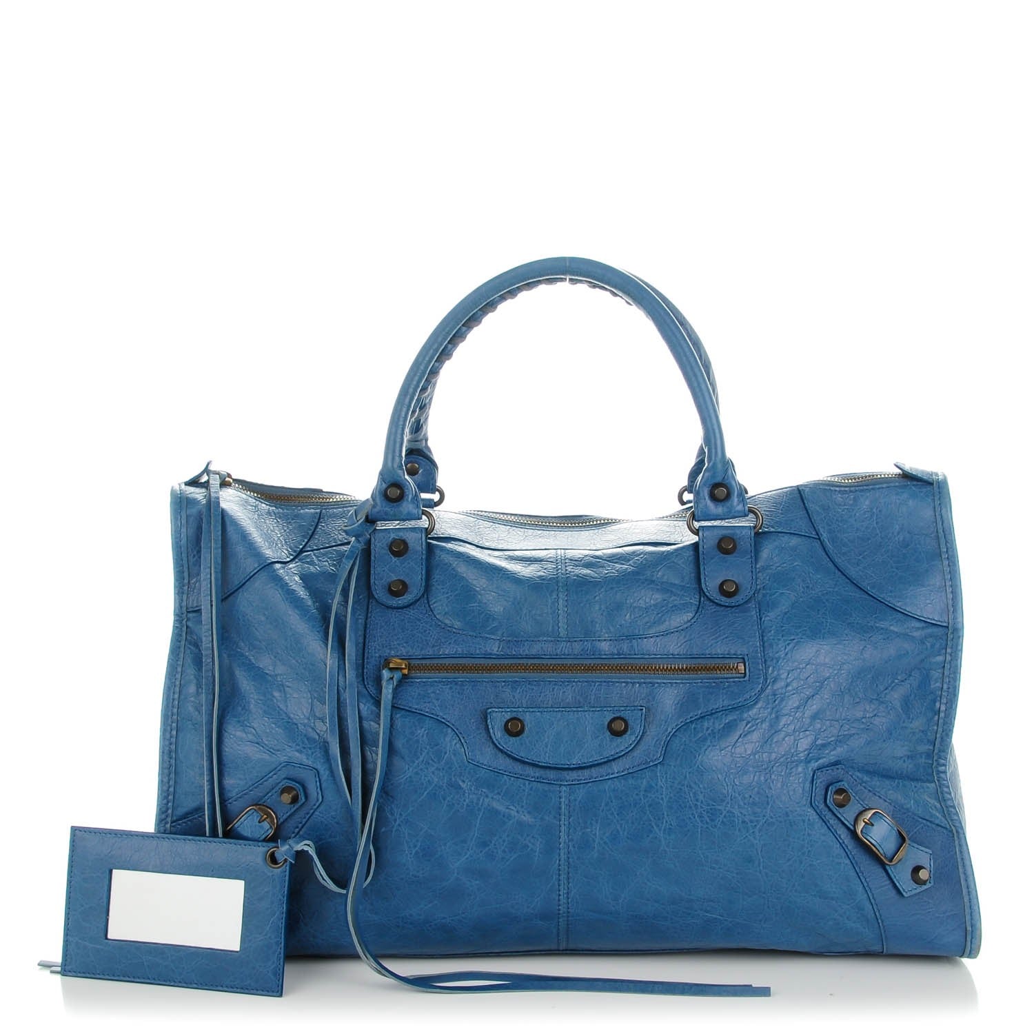 Balenciaga Agneau Classic Hardware Work Atlantique 1 of 7