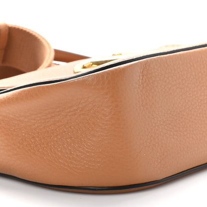 Valentino Garavani Soft Grainy Calfskin Alltime Shoulder Bag Almond Beige 9 of 9