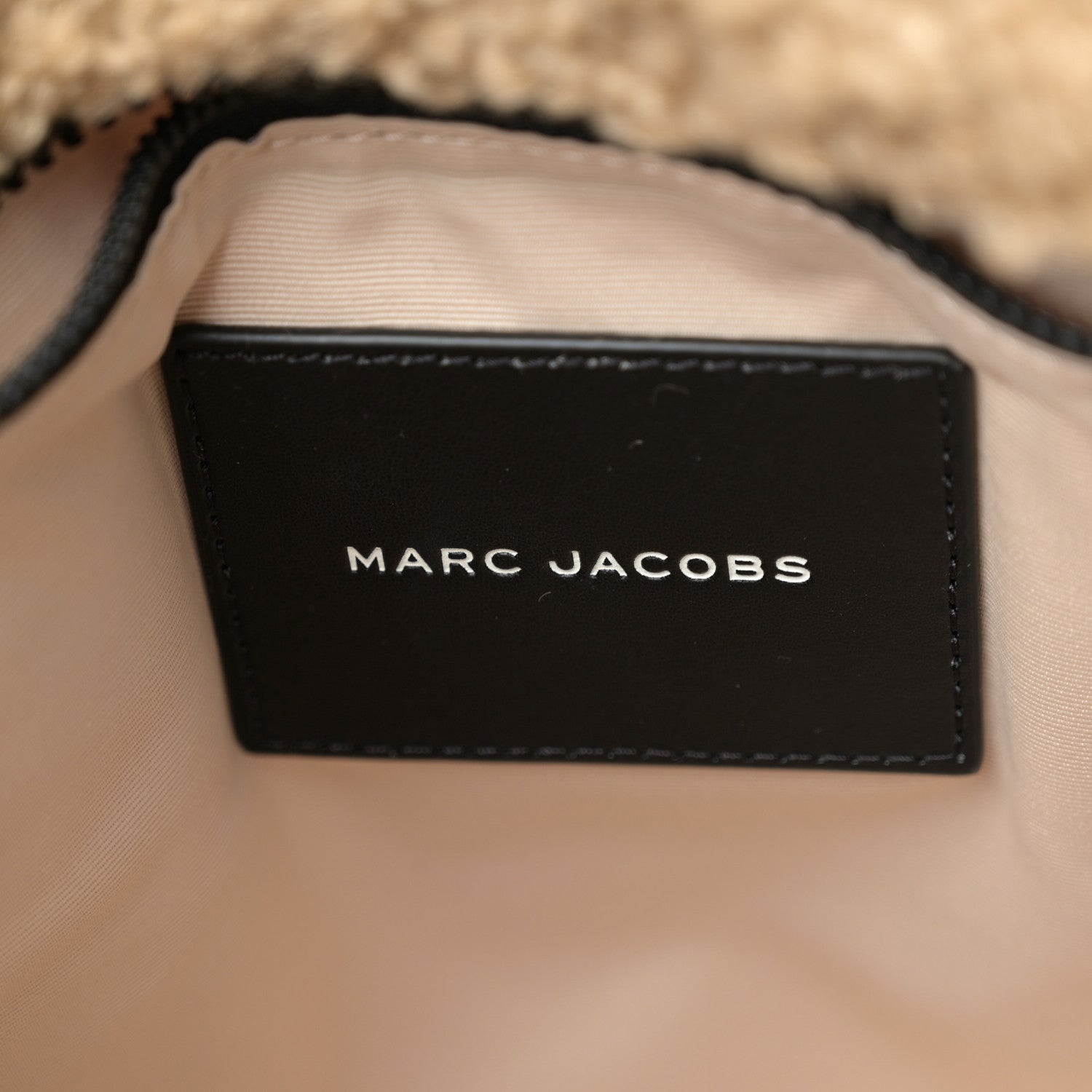 Marc Jacobs Polyester Cotton Medium The Teddy Traveler Tote Bag Beige 6 of 10