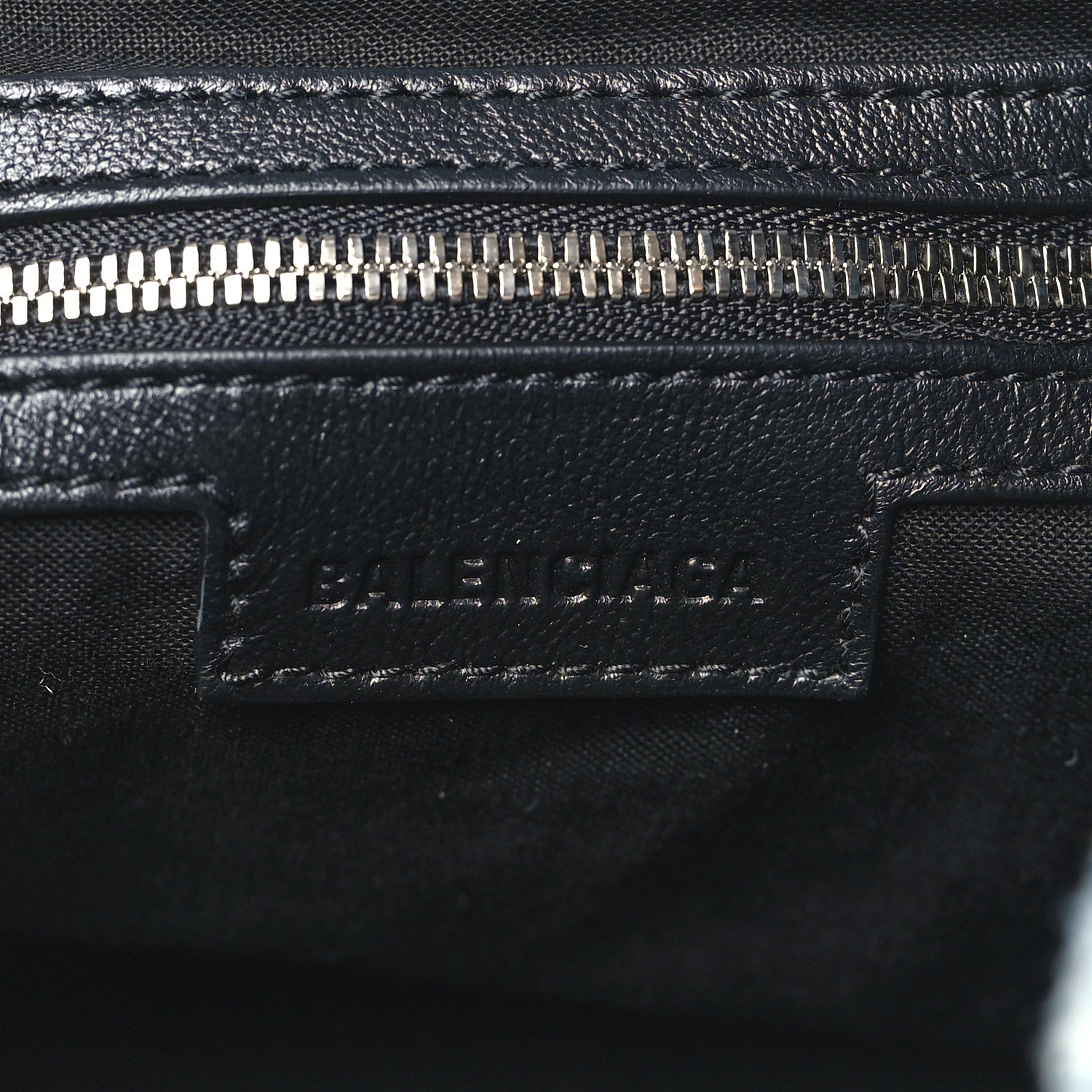 Balenciaga Washed Denim Crystal BB Monogram Le Cagole Bucket Bag XS Blue 6 of 10