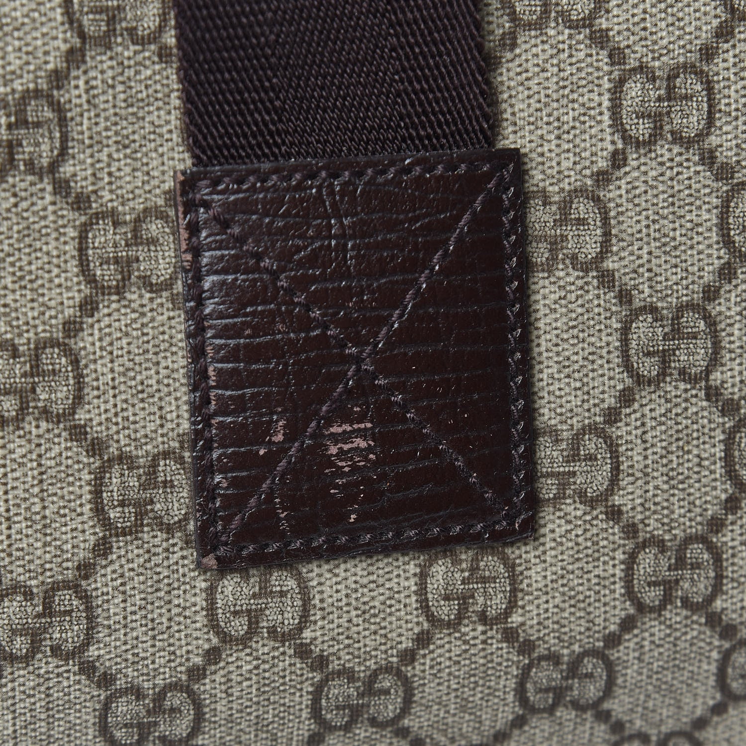 Gucci GG Plus Monogram Travel Bag Dark Brown 16 of 22