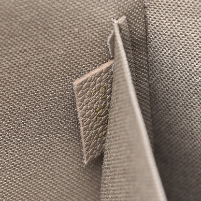 Louis Vuitton Empreinte Monogram Giant Felicie Pochette Tourterelle Creme 9 of 13